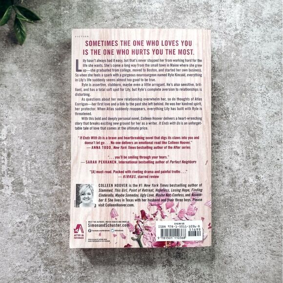 It Ends With Us Paperback Colleen Hoover - Picture 2 of 2